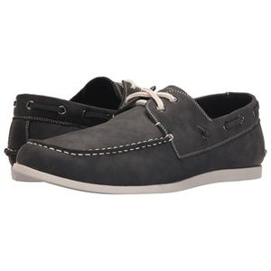 Men's Steve Madden Deep Gray Boat Shoes